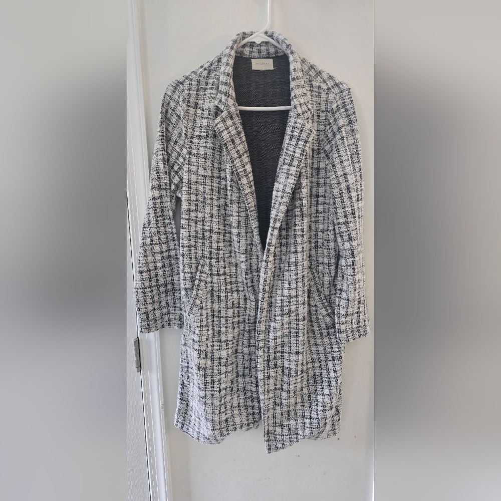 Black/White lightweight jacket/blazer